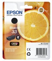 EPSON 33 / T3331 (Orangen) schwarz Druckerpatrone