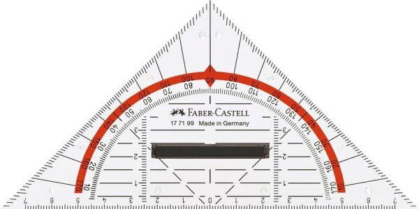 FABER-CASTELL Geometrie-Dreieck 16,0 cm
