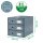 LEITZ Schubladenbox Click & Store  pink 60480023, DIN A4 mit 3 Schubladen, 1 St.