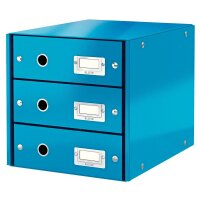 LEITZ Schubladenbox Click & Store  blau 60480036, DIN...
