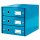 LEITZ Schubladenbox Click & Store  blau 60480036, DIN A4 mit 3 Schubladen, 1 St.