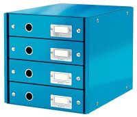 LEITZ Schubladenbox Click & Store  blau 60490036, DIN...