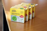 AVERY Zweckform Bewertungspunkte 3858 Gesicht, grün, 250 Etiketten