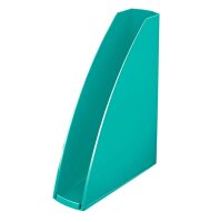 LEITZ Stehsammler WOW 52771051 eisblau Kunststoff, DIN...