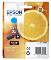 EPSON 33 / T3342 (Orangen) cyan Druckerpatrone