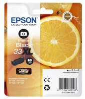 EPSON 33XL / T3361XL (Orangen) photo schwarz Druckerpatrone