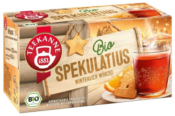TEEKANNE Bio Spekulatius Bio-Tee 18 Portionen