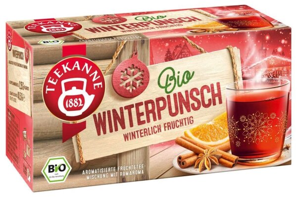 TEEKANNE Bio Winterpunsch Bio-Tee 18 Portionen