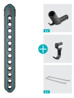 GARDENA Wandhalterung combisystem grau, blau, 1 St.