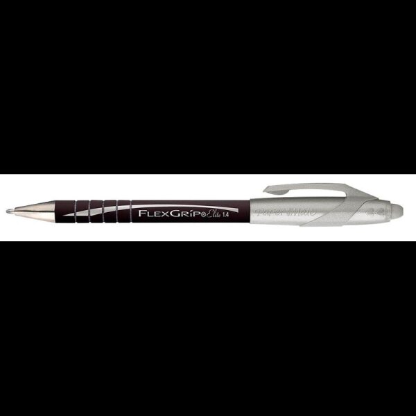 PaperMate Kugelschreiber FlexGrip Elite schwarz, Schreibfarbe: schwarz, 1 St.  ( S0767600 )