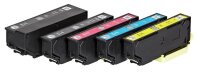 EPSON 33 / T3337 (Orangen) schwarz, cyan, magenta, gelb, Foto schwarz Druckerpatronen, 5er-Set