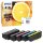 EPSON 33 / T3337 (Orangen) schwarz, cyan, magenta, gelb, Foto schwarz Druckerpatronen, 5er-Set