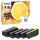 EPSON 33 / T3337 (Orangen) schwarz, cyan, magenta, gelb, Foto schwarz Druckerpatronen, 5er-Set