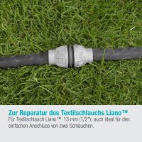 GARDENA Gartenschlauchkupplung Schlauchreparatur Liano™ 18230-20 13 mm (1/2 Zoll) Wasseranschluss, 1 St.