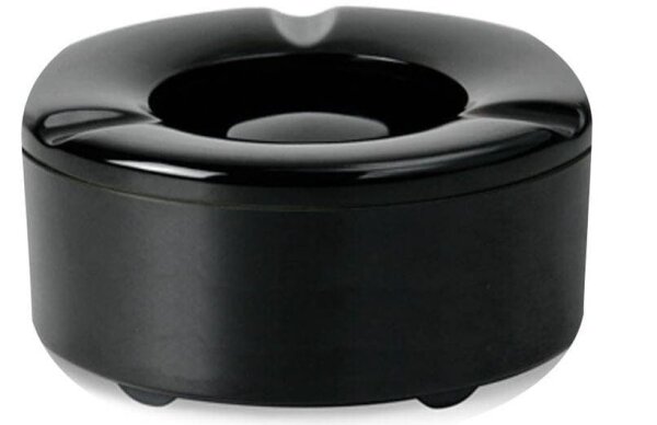 WACA® Aschenbecher schwarz, 1 St.