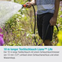 GARDENA Gartenschlauch-Set Liano™ Life 10,0 m