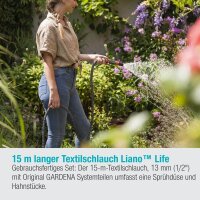 GARDENA Gartenschlauch-Set Liano™ Life 15,0 m