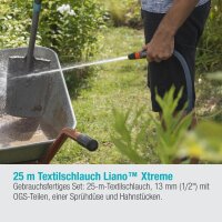 GARDENA Gartenschlauch-Set Liano™ Xtreme Set 25,0 m