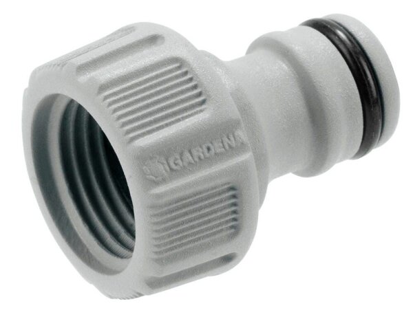 GARDENA Hahnanschluss 18220-20, 21 mm (G 1/2 Zoll) Gewinde, 1 St.