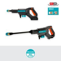 GARDENA AquaClean 24/18V P4A Solo Akku-Druckreiniger 18,0 V, ohne Akku