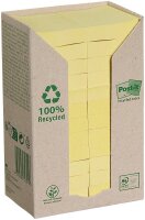 Post-it® Recycling Notes Haftnotizen 653-1T gelb, 24...