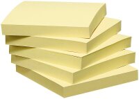 Post-it® Recycling Notes Haftnotizen 654-1T gelb, 16...