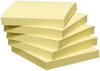 Post-it® Recycling Notes Haftnotizen 654-1T gelb, 16 Blöcke