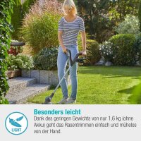 GARDENA Small-Cut 23/18V P4A Solo Akku-Rasentrimmer 18,0 V, ohne Akku
