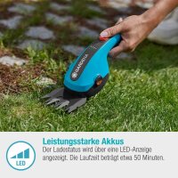 GARDENA ClassicCut Li Akku-Strauch- und Grasschere 3,6 V