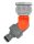 GARDENA Gartenschlauchverbinder Winkelhahnstück 2999-20, 26,5 mm (G 3/4 Zoll), 33,3 mm (G 1 Zoll) Gewinde, 1 St.