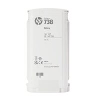 HP 738(498N7A) gelb Druckerpatrone