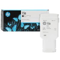 HP 738(498N8A) schwarz Druckerpatrone