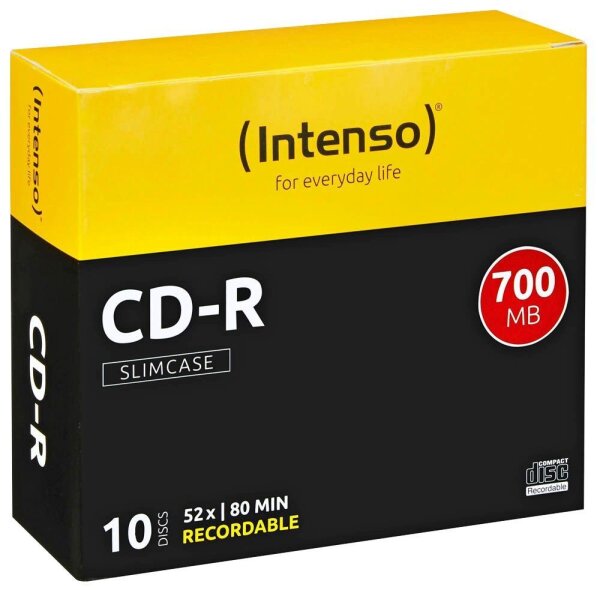 Intenso CD-R 700 MB, 10 St.