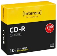 Intenso CD-R 700 MB, 10 St.