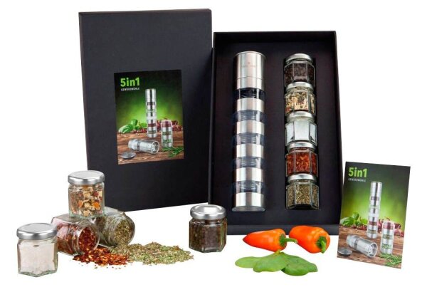 RÖMER PRÄSENTE  5in1-Gewürzmühlenvariation Geschenkset