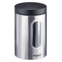 WESTMARK Vorratsdose 19,5 cm hoch grau 1,8 l, 1 St.