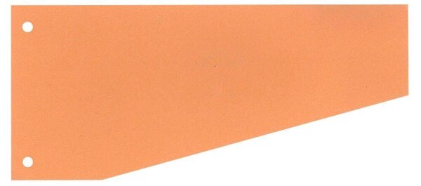 Wekre Trennstreifen Trapez orange, 190 g/qm Karton 24,0 x 10,5 / 6,0 cm, 100 St.