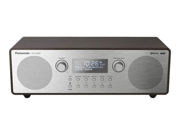 Panasonic RF-D100BTEGT DAB+ Empfänger silber  ( RF-D100BTEGT )