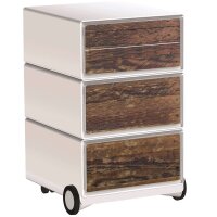 PAPERFLOW easyBox Industrial Rollcontainer weiß,...