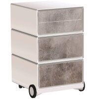 PAPERFLOW easyBox Industrial Rollcontainer weiß,...