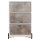 PAPERFLOW easyBox Industrial Rollcontainer weiß, bunt 61723 4 Auszüge 39,0 x 43,6 x 64,2 cm