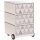 PAPERFLOW easyBox Black & White Rollcontainer weiß, schwarz 60555 4 Auszüge 39,0 x 43,6 x 64,2 cm