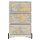 PAPERFLOW easyBox Vintage Rollcontainer weiß, bunt 61340 4 Auszüge 39,0 x 43,6 x 64,2 cm