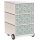 PAPERFLOW easyBox Vintage Rollcontainer weiß, bunt 60843 4 Auszüge 39,0 x 43,6 x 64,2 cm
