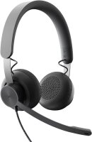 Logitech Zone Wired Microsoft Teams USB-Headset schwarz