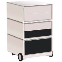 PAPERFLOW easyBox Classic Chic Rollcontainer weiß,...