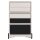 PAPERFLOW easyBox Classic Chic Rollcontainer weiß, bunt 61447 4 Auszüge 39,0 x 43,6 x 64,2 cm