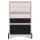 PAPERFLOW easyBox Classic Chic Rollcontainer weiß, bunt 61447 4 Auszüge 39,0 x 43,6 x 64,2 cm