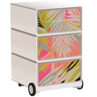 PAPERFLOW easyBox Colour Rollcontainer weiß, bunt...