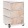 PAPERFLOW easyBox Classic Chic Rollcontainer weiß, bunt 61431 4 Auszüge 39,0 x 43,6 x 64,2 cm